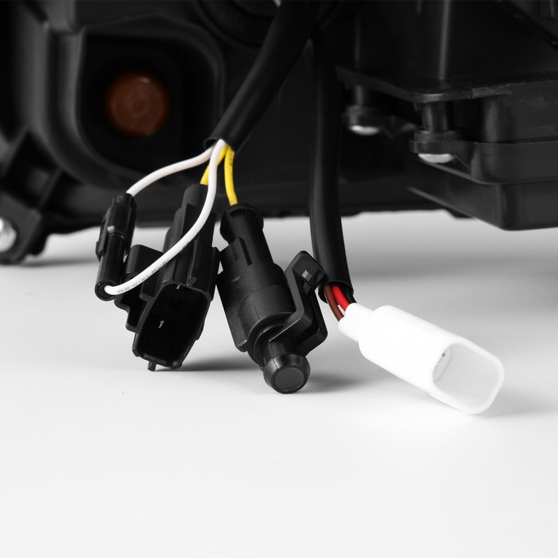 AlphaRex 880333 - ARX880333 - AlphaRex 2023+ Toyota Tacoma NOVA-Series LED Proj Headlights Black w/Actv Light & Seq. Sig + DRL - Shipped in Europe - Tuningsupply.com