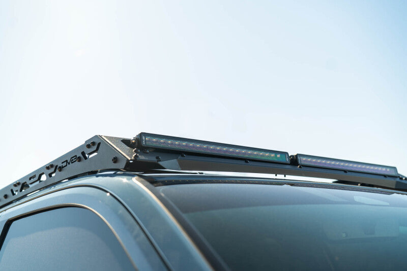 DV8 Offroad RRTF3-02L - DVERRTF3-02L - DV8 Offroad 25-26 Toyota 4Runner Roof Rack Light Cutout Fairing (Use w/ PN RRTF3-02) - Shipped in Europe - Tuningsupply.com