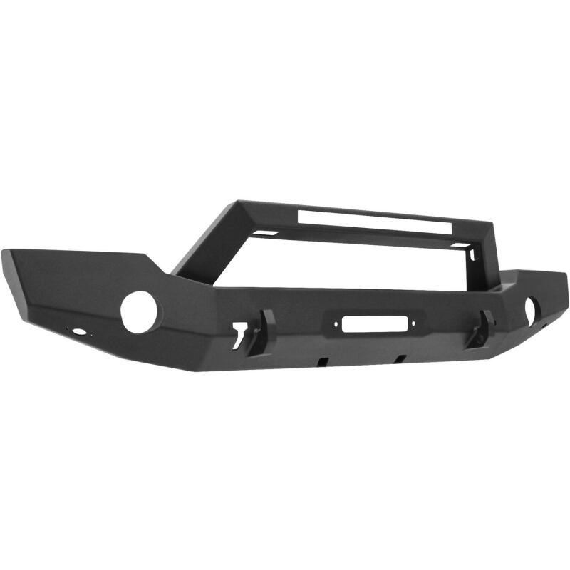 Westin 59-80125 - WES59-80125 - Westin 18-20 Jeep Wrangler WJ2 Full Width Front Bumper w/LED Light Bar Mount Textured Black - Shipped in Europe - Tuningsupply.com