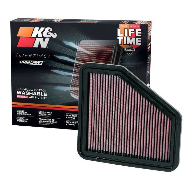 K&N Engineering 33-2326 - KNN33-2326 - K&N 08-09 Scion xB Drop In Air Filter - Shipped in Europe - Tuningsupply.com