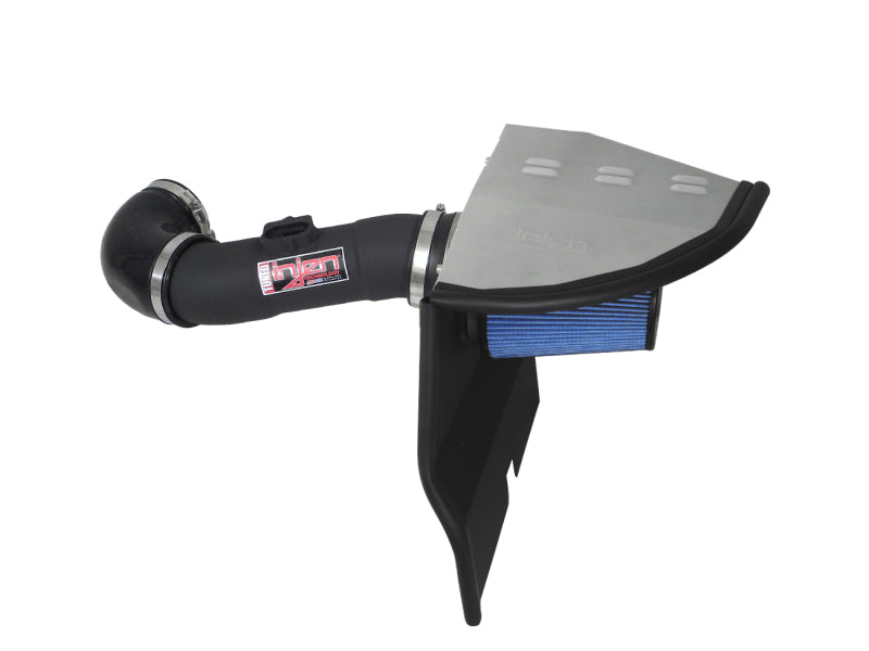 Injen PF7011WB - INJPF7011WB - Injen 10 Camaro 3.6L V6 Wrinkle Black Power-Flow Short Ram Air Intake System - Shipped in Europe - Tuningsupply.com