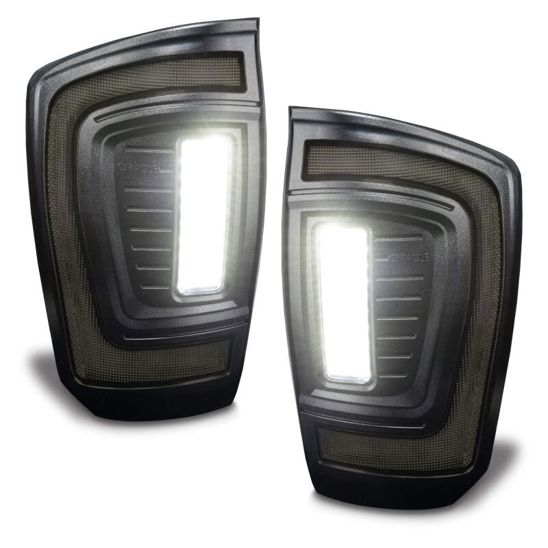 ORACLE Lighting 5911-504-T - ORL5911-504-T - Oracle Lighting 16-23 Gen 3 Toyota Tacoma Black Series Flush Style LED Tail Lights - Shipped in Europe - Tuningsupply.com