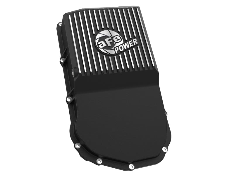 aFe 46-71310B - AFE46-71310B - aFe POWER 21-24 RAM 1550 TRX Pro Series Transmission Pan Black w/ Machined Fins - Shipped in Europe - Tuningsupply.com
