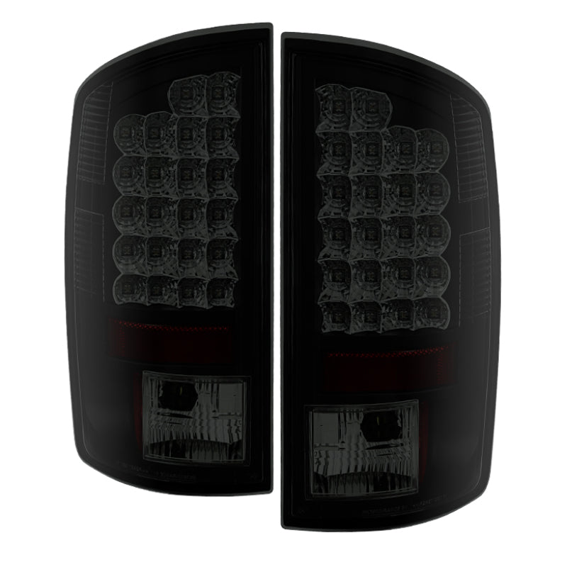SPYDER 5078094 - SPY5078094 - Spyder Dodge Ram 02-06 1500/Ram 2500/3500 03-06 LED Tail Light Black Smoke ALT-YD-DRAM02-LED-BSM - Shipped in Europe - Tuningsupply.com