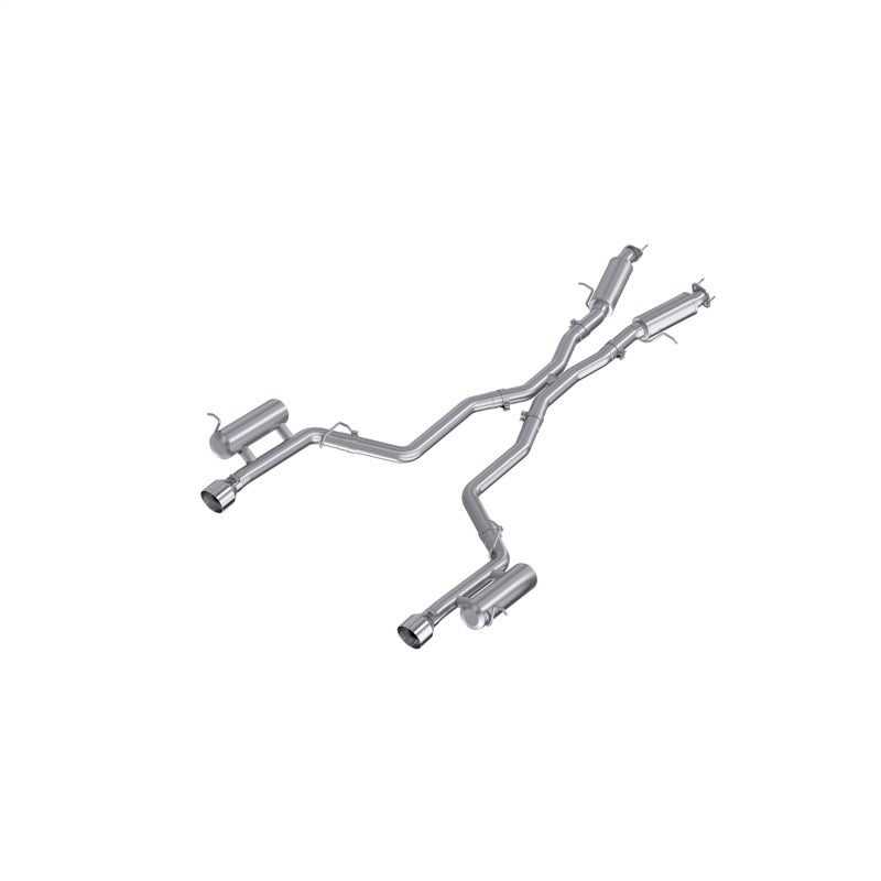 MBRP PS5109AL - MBRPS5109AL - MBRP 2011+ Dodge Durango 3.6L V6 AL Series 3.0in Cat-Back Dual Rear Exit Exhaust - Shipped in Europe - Tuningsupply.com