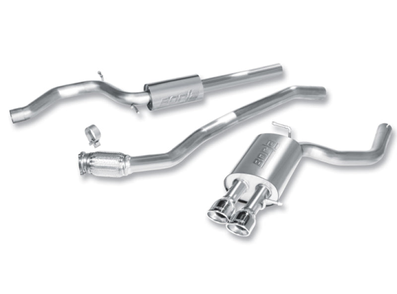 Borla 140315 - BOR140315 - Borla 09-15 Audi A4 Quattro Base SS Catback Exhaust - Shipped in Europe - Tuningsupply.com