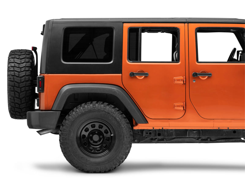Raxiom J106751 - RAXJ106751 - Raxiom 07-18 Jeep Wrangler JK LED Tail Lights- Black Housing (Smoked Lens) - Shipped in Europe - Tuningsupply.com