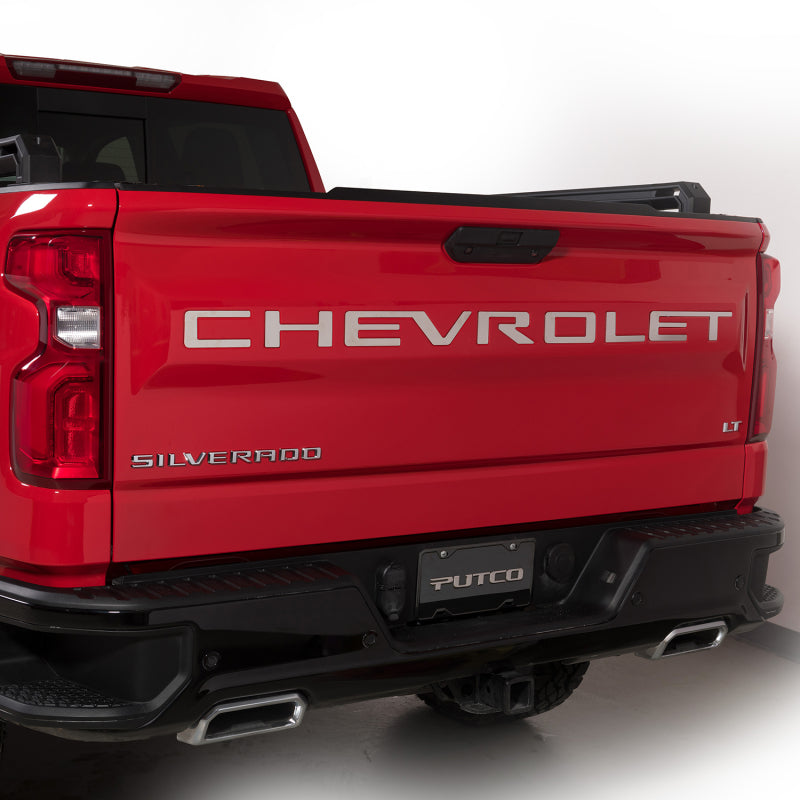 Putco 55551GM - PUT55551GM - Putco 2020 Chevy Silv 2500/3500 - SS Tailgate Letters CHEVROLET - Stamped Version Chevrolet Letters - Shipped in Europe - Tuningsupply.com