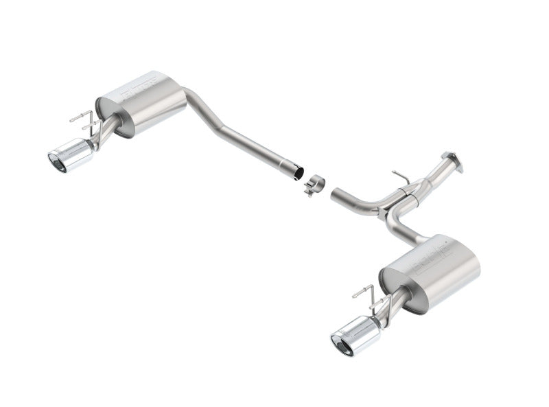 Borla 11853 - BOR11853 - Borla 13-15 Honda Accord Coupe 3.5L FWD SS Rear Section Single Split Rear Exit Touring Exhaust - Shipped in Europe - Tuningsupply.com