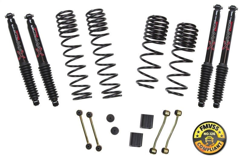 Skyjacker JL25BPBLT - SKYJL25BPBLT - Skyjacker 2018 Jeep Wrangler JL 4 Door 4WD (Non-Rubicon) Long Travel 2 Stage 2in-2.5in Coil System - Shipped in Europe - Tuningsupply.com