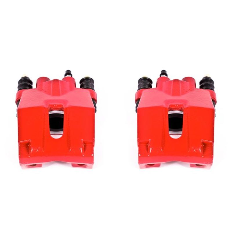 PowerStop S4858 - PSBS4858 - Power Stop 04-11 Ford F-150 Rear Red Calipers w/o Brackets - Pair - Shipped in Europe - Tuningsupply.com