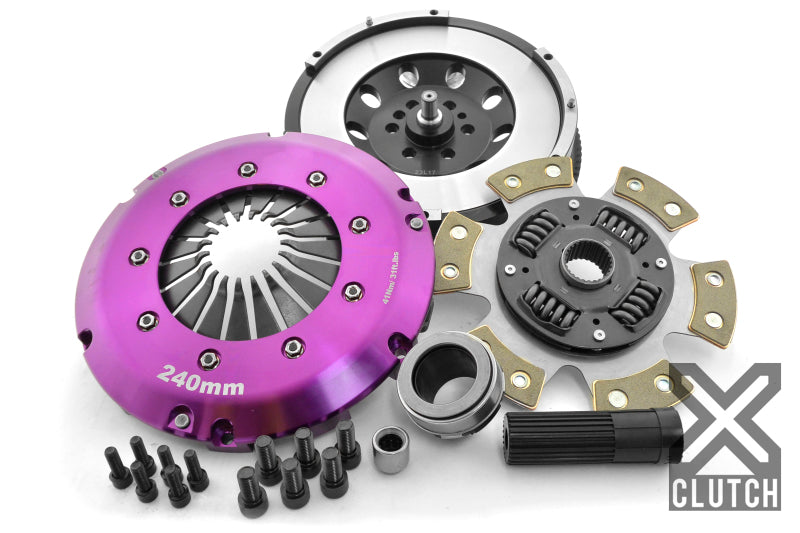 XCLUTCH XKBM24564-1R - XCLXKBM24564-1R - XClutch 11-13 BMW 335is Base 3.0L Stage 2R Extra HD Sprung Ceramic Clutch (6 Bolt/PB in Input Shaft) - Shipped in Europe - Tuningsupply.com