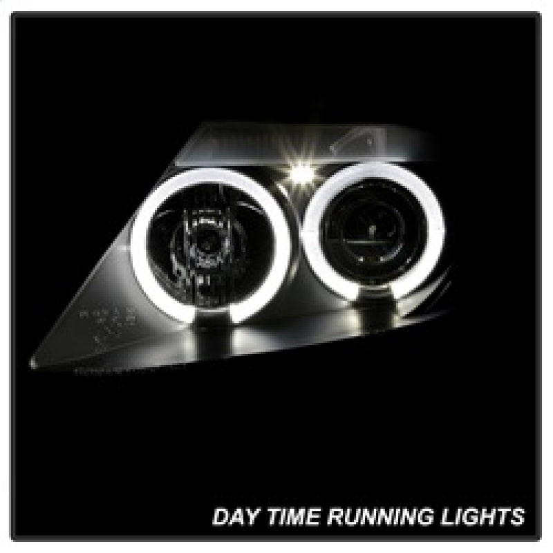 SPYDER 5029072 - SPY5029072 - Spyder BMW Z4 03-08 Projector Headlights Halogen Model Only - LED Halo Black PRO-YD-BMWZ403-HL-BK - Shipped in Europe - Tuningsupply.com