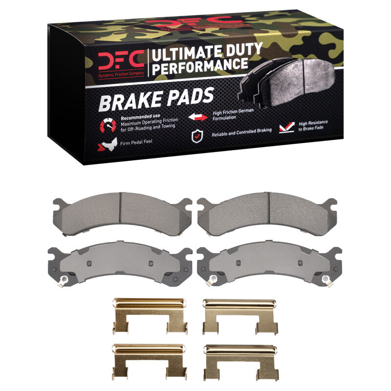 DFC 1400-0784-01 - DFC1400-0784-01 - DFC 99-20 Cadillac DTS Front Ultimate Duty Performance Brake Pads and Hardware Kit - Shipped in Europe - Tuningsupply.com