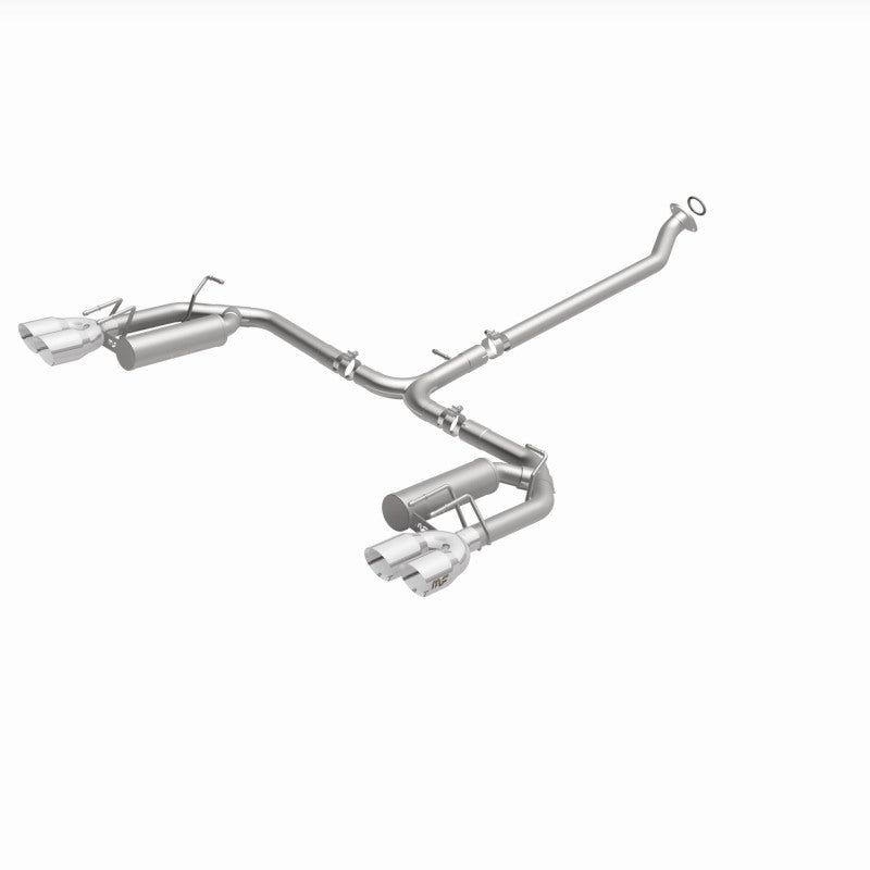 Magnaflow 19494 - MAG19494 - MagnaFlow 18-19 Toyota Camry XSE 2.5L (FWD) Street Series Cat-Back Exhaust w/4in Polished Quad Tips - Shipped in Europe - Tuningsupply.com