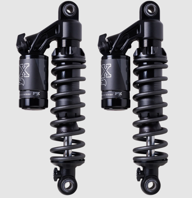 FOX Powersports 897-27-305 - FOX897-27-305 - Fox 93-17 Harley-Davidson FXDWG Dyna Wide Glide Rear QS3-QSR Performance Series Shock Kit - Shipped in Europe - Tuningsupply.com