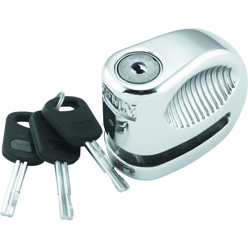 BikeMaster 132223 - BKM132223 - Bully Lock Disc Chrome w/ Pouch - 5.5mm - Shipped in Europe - Tuningsupply.com