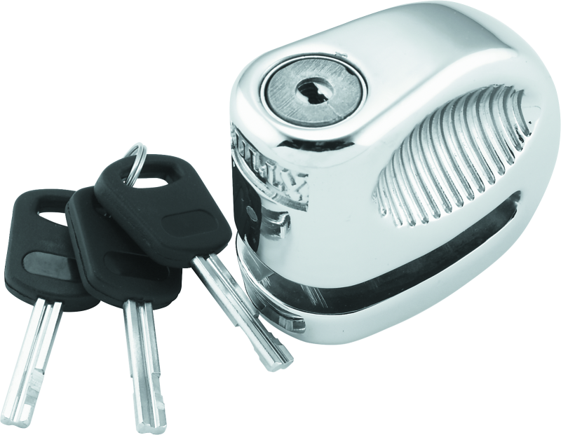 BikeMaster 132223 - BKM132223 - Bully Lock Disc Chrome w/ Pouch - 5.5mm - Shipped in Europe - Tuningsupply.com