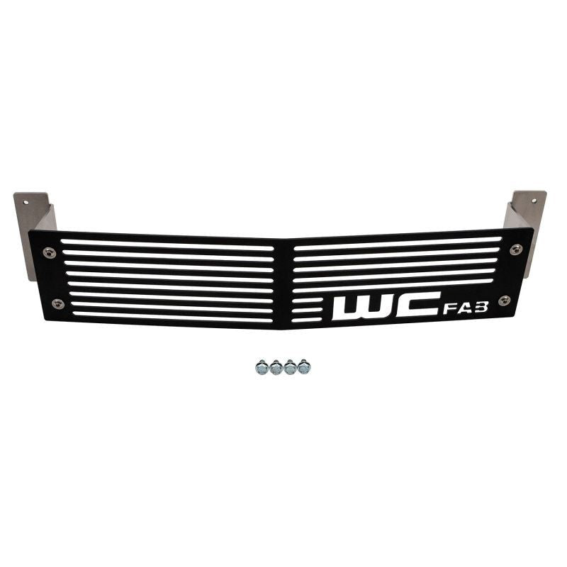 Wehrli WCF100290-FTB - WCFWCF100290-FTB - Wehrli 15-19 Chevrolet Silverado HD 6.6L LML/L5P Duramax Bumper Grille - Fine Texture Black - Shipped in Europe - Tuningsupply.com