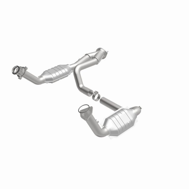 Magnaflow 93419 - MAG93419 - MagnaFlow Conv DF 02-06 Cadillac Escalade / 02-06 Chevy Avalanche 5.3L Dual Conv Y-Pipe Assembly 2WD - Shipped in Europe - Tuningsupply.com