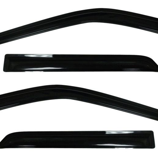 AVS 94293 - AVS94293 - AVS 11-18 Ford Explorer Ventvisor Outside Mount Window Deflectors 4pc - Smoke - Shipped in Europe - Tuningsupply.com