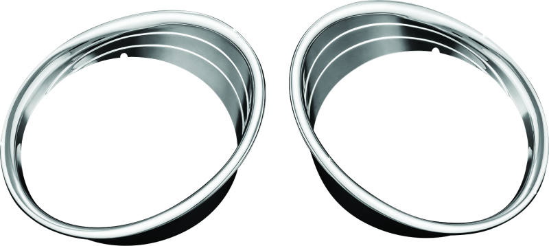 Kuryakyn 5622 - KUR5622 - Kuryakyn Driving Light Bezels Indian Chrome - Shipped in Europe - Tuningsupply.com