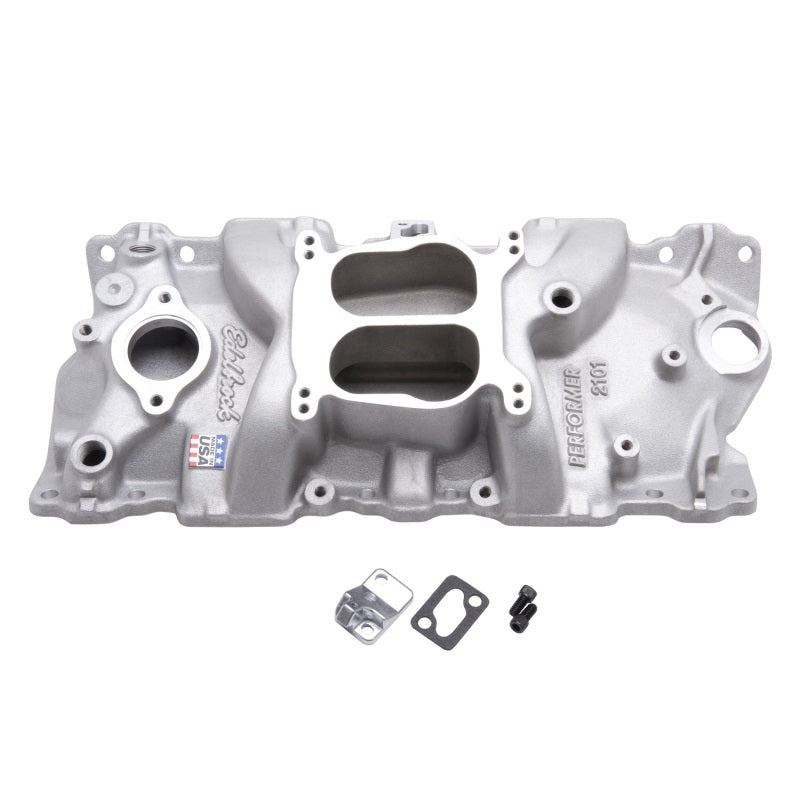 Edelbrock 2101 - EDE2101 - Edelbrock Performer Manifold - Shipped in Europe - Tuningsupply.com