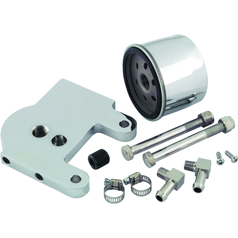 Bikers Choice 490004 - BKC490004 - Bikers Choice 76-99 4-växlad Big Twin & Softail oljefilter- och spänningsregulatormonteringssats - Shipped in Europe - Tuningsupply.com
