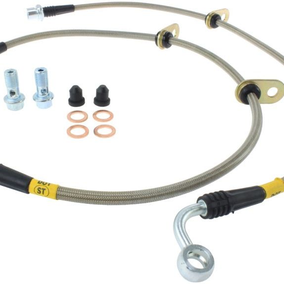 Stoptech 950.44022 - STO950.44022 - StopTech Stainless Steel Brake Line Kit - Front - Shipped in Europe - Tuningsupply.com