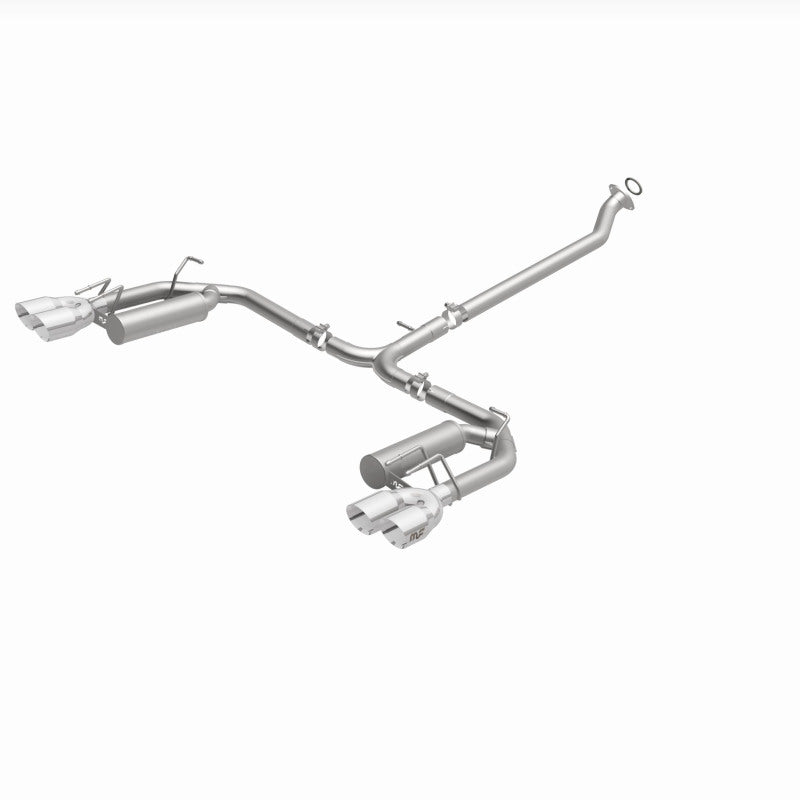 Magnaflow 19494 - MAG19494 - MagnaFlow 18-19 Toyota Camry XSE 2.5L (FWD) Street Series Cat-Back Exhaust w/4in Polished Quad Tips - Shipped in Europe - Tuningsupply.com