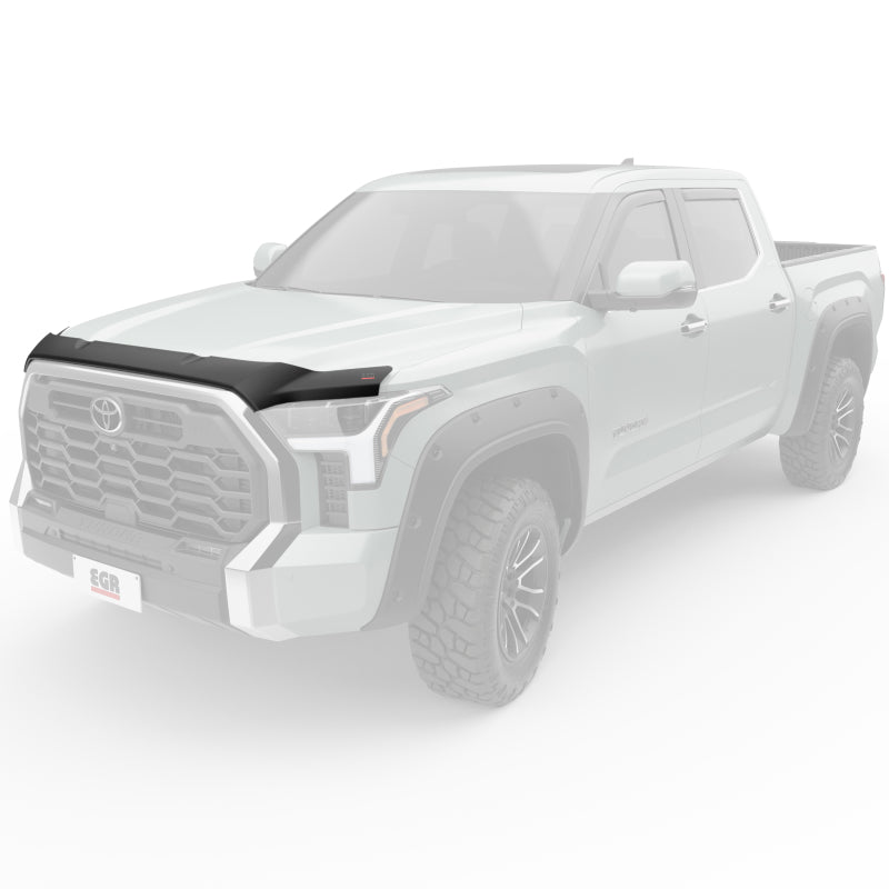 EGR 305405 - EGR305405 - EGR 22-23 Toyota Tundra Superguard Hood Shield - Matte Black - Shipped in Europe - Tuningsupply.com