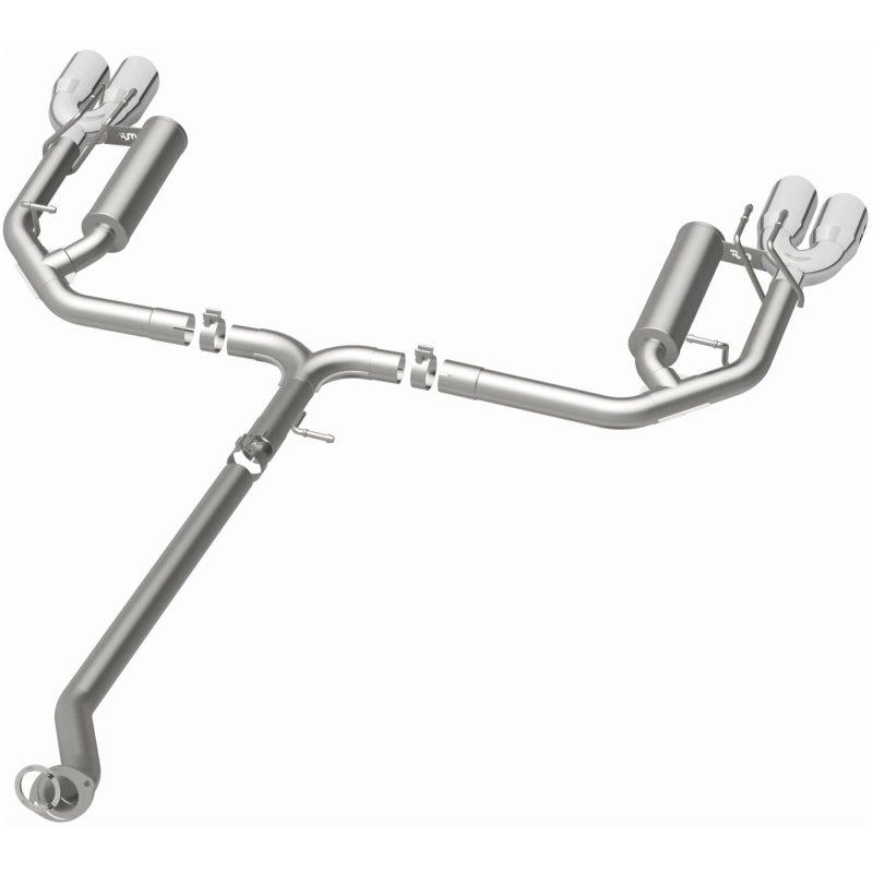 Magnaflow 19494 - MAG19494 - MagnaFlow 18-19 Toyota Camry XSE 2.5L (FWD) Street Series Cat-Back Exhaust w/4in Polished Quad Tips - Shipped in Europe - Tuningsupply.com