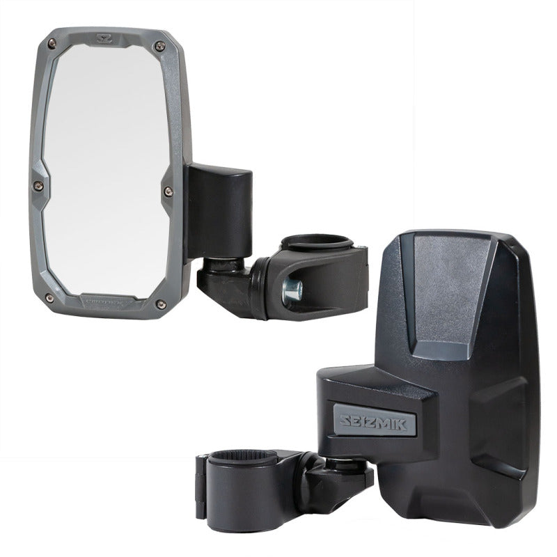 Seizmik 56-18104 - SZM56-18104 - Seizmik 01+ A Cat/ Hon/JD/ Kaw/ Pol/ Suz/ Yam Embark Sideview Mirror - 1.75 in. Clamp Pair - Shipped in Europe - Tuningsupply.com