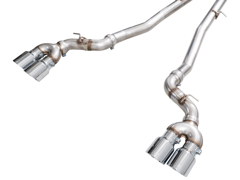 AWE Tuning 3020-42790 - AWE3020-42790 - AWE Tuning BMW G90/G99 M5 Track Edition Cat-Back Exhaust - Chrome Silver Tips - Shipped in Europe - Tuningsupply.com