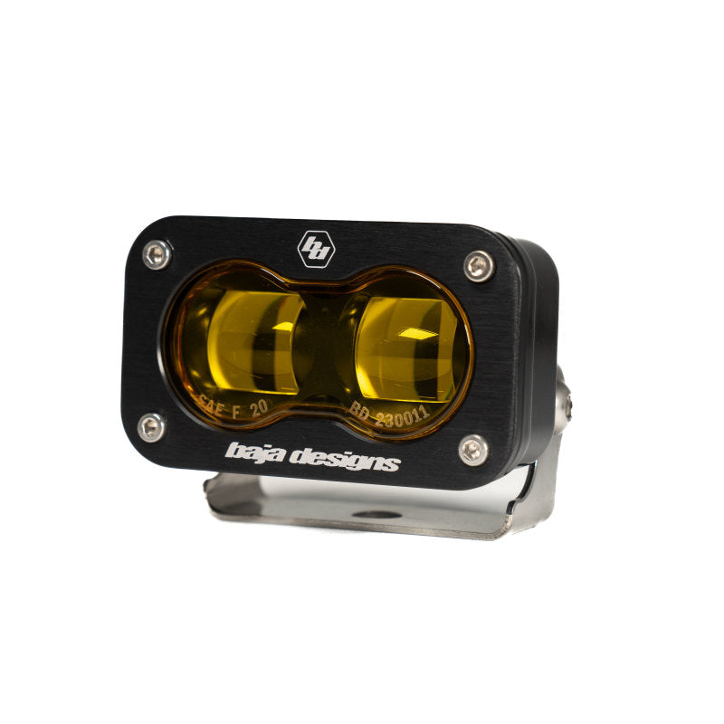 Baja Designs 448171 - BAJ448171 - Baja Designs 21-22 Ford F-150 Raptor S2 SAE Dual Fog Pocket Light Kit - Amber - Shipped in Europe - Tuningsupply.com
