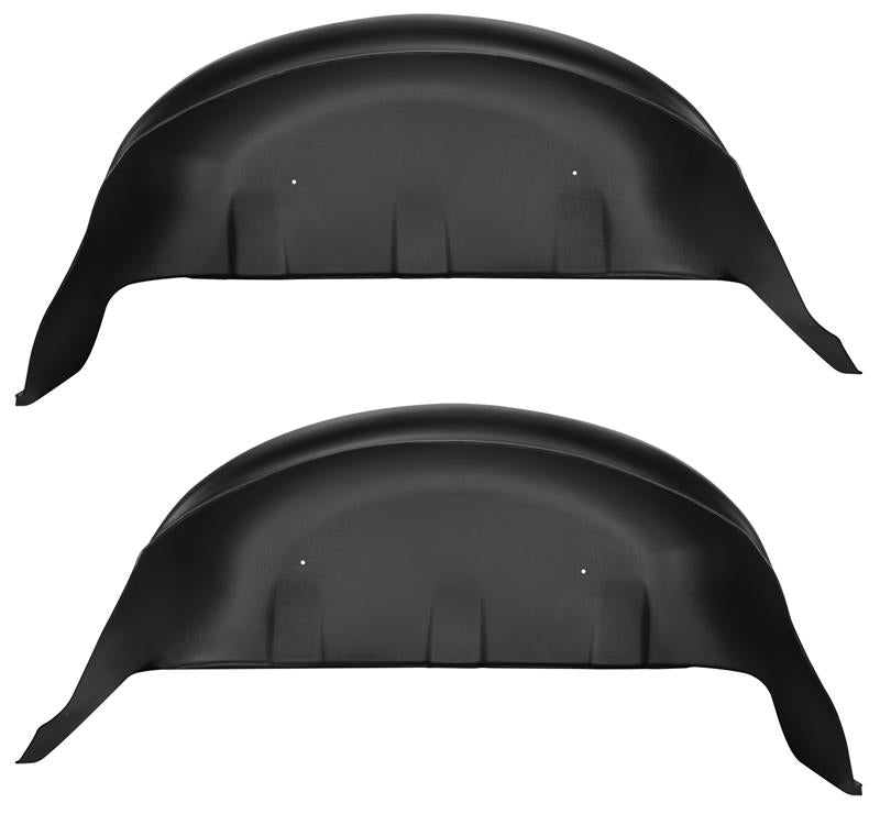 Husky Liners 79131 - HSL79131 - Husky Liners 2017 Ford F-250 Super Duty / 2017 Ford F-350 Super Duty Black Rear Wheel Well Guards - Shipped in Europe - Tuningsupply.com