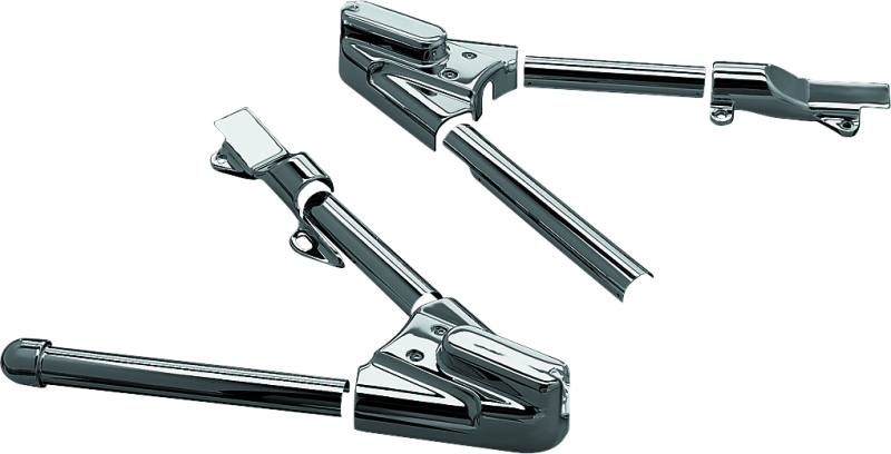 Kuryakyn 8256 - KUR8256 - Kuryakyn Swingarm Cover Kit - Unlighted 00-07 Softail Models Chrome - Shipped in Europe - Tuningsupply.com