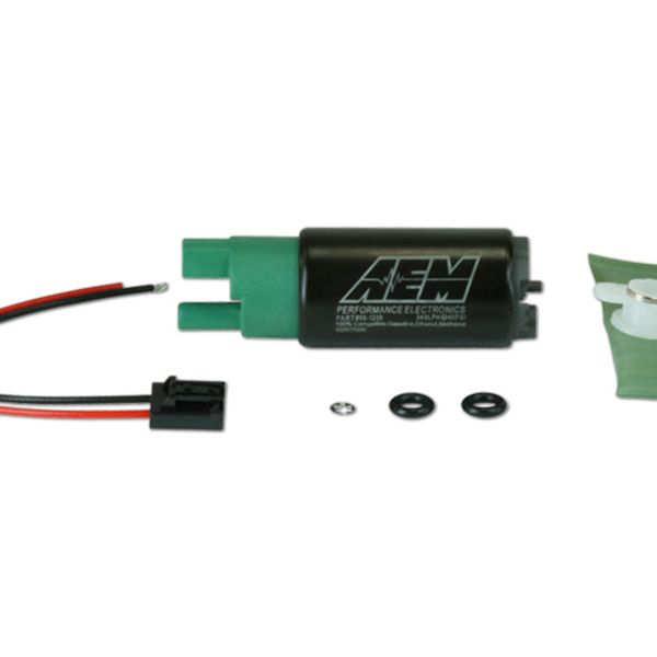 AEM 50-1220 - AEM50-1220 - AEM 340LPH 65mm Fuel Pump Kit w/o Mounting Hooks - Ethanol Compatible - Shipped in Europe - Tuningsupply.com