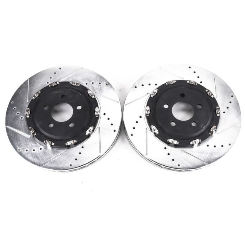 PowerStop AR83090XPR - PSBAR83090XPR - Power Stop 15-20 Dodge Charger Front Drilled & Slotted Rotor - Pair - Shipped in Europe - Tuningsupply.com