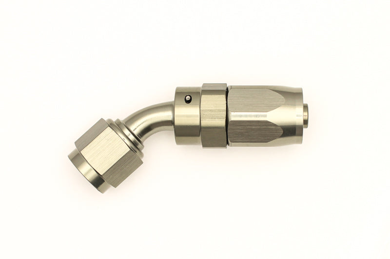 DeatschWerks 6-02-0802 - DWK6-02-0802 - DeatschWerks 6AN Female Swivel 45-Degree Hose End CPE - Shipped in Europe - Tuningsupply.com
