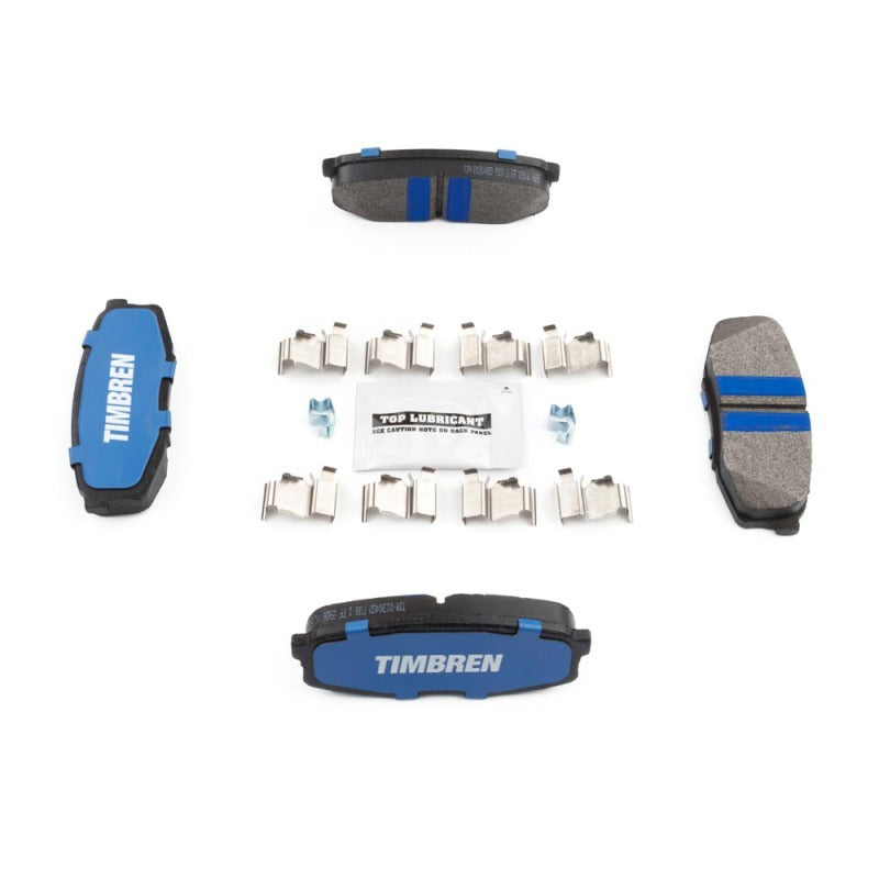 Timbren TIM-D1304SD - TIMTIM-D1304SD - Timbren 08-21 Lexus LX570/Toyota Land Cruiser BES Severe Duty Semi-Metallic Brake Pads - Rear - Shipped in Europe - Tuningsupply.com