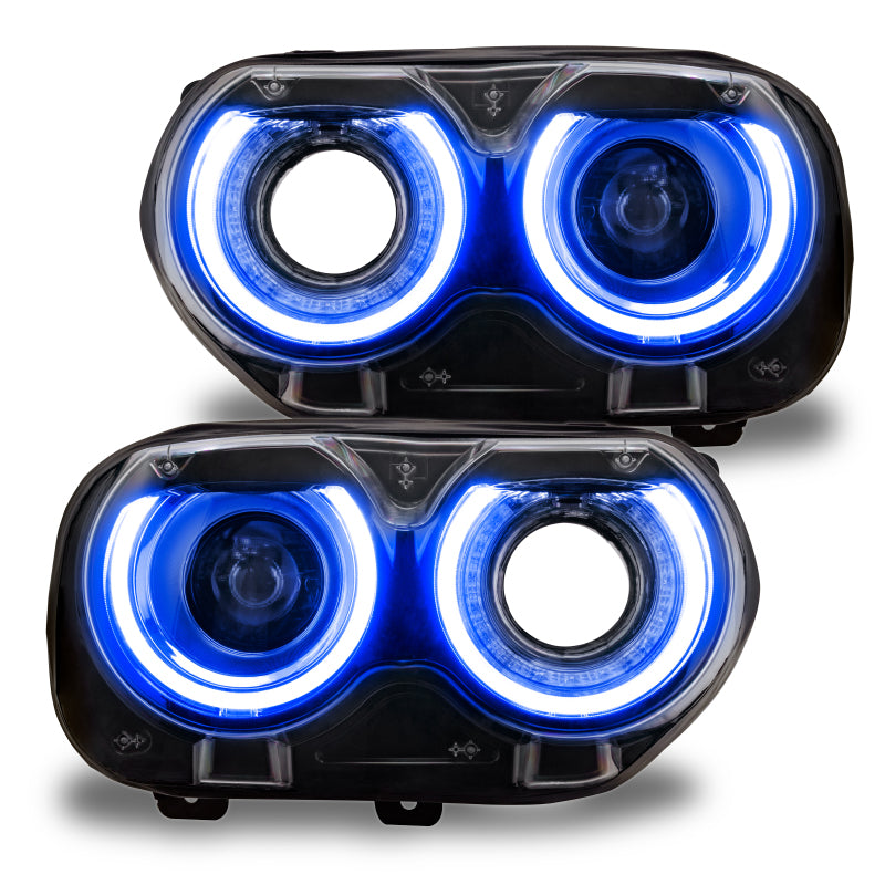 ORACLE Lighting 1329-339 - ORL1329-339 - Oracle 15-21 Dodge Challenger RGB+W Headlight DRL Upgrade Kit - ColorSHIFT+W - Shipped in Europe - Tuningsupply.com