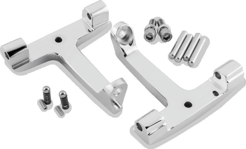 Bikers Choice 488720 - BKC488720 - Bikers Choice 93-Up FLH FLT Chrome Passenger Floorboard Bracket Replaces H-D 53070-00A - Shipped in Europe - Tuningsupply.com