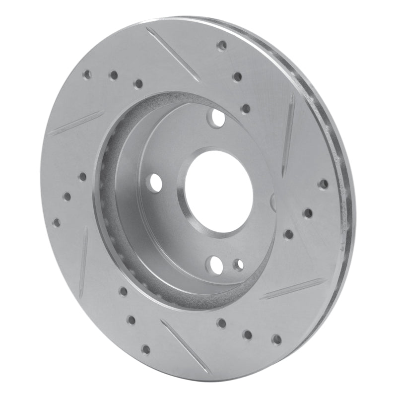 R1 Concepts 631-80022L - RNC631-80022L - R1 90-93 Mazda Miata Front Left Drilled & Slotted Silver Brake Rotor - Shipped in Europe - Tuningsupply.com