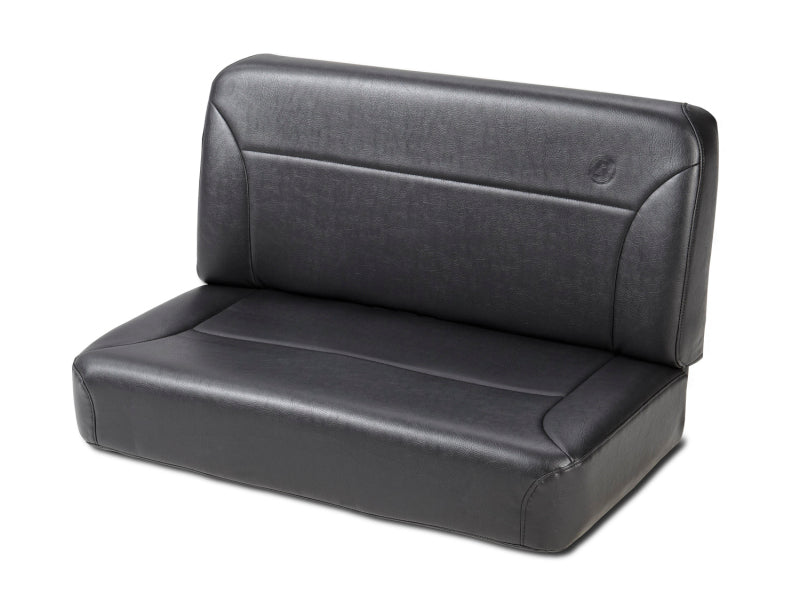 Bestop 39437-01 - BES39437-01 - Bestop Back Seat - 55-83 Jeep Cj5 Rear Trailmax II Fixed (All Vinyl Black Crush) - Shipped in Europe - Tuningsupply.com