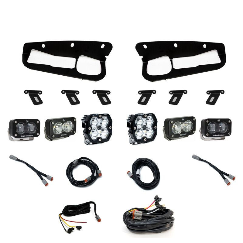 Baja Designs 440082UP - BAJ440082UP - Baja Designs 21-25 Ford Bronco Squadron 2.0 Pro (Spot) / S2 SAE / S2 Pro D/C FPK Steel Bumper w/UP - Shipped in Europe - Tuningsupply.com