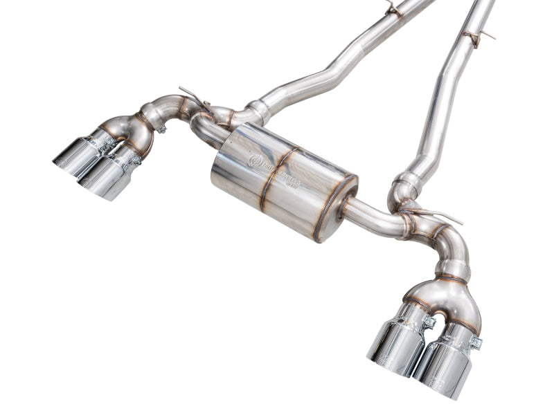 AWE Tuning 3015-42790 - AWE3015-42790 - AWE Tuning BMW G90/G99 M5 Touring Edition Cat-Back Exhaust - Chrome Silver Tips - Shipped in Europe - Tuningsupply.com