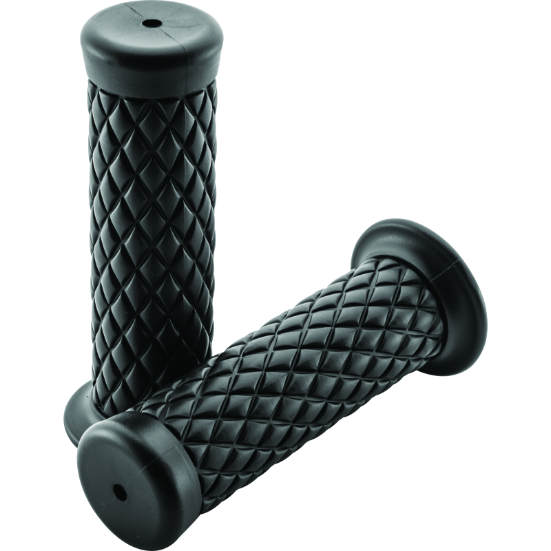 BikeMaster 102296 - BKM102296 - BikeMaster Quilted Grips - Black - Shipped in Europe - Tuningsupply.com