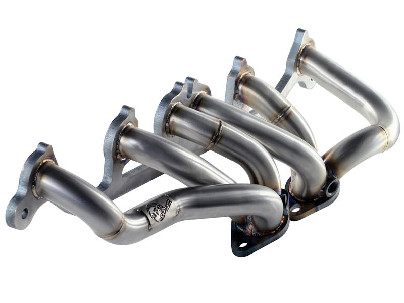 aFe 48-06207 - AFE48-06207 - aFe Power Twisted Steel Y-Pipe Aluminized 2in 12-14 Jeep Wrangler (JK) V6 3.6L (4dr) - Shipped in Europe - Tuningsupply.com