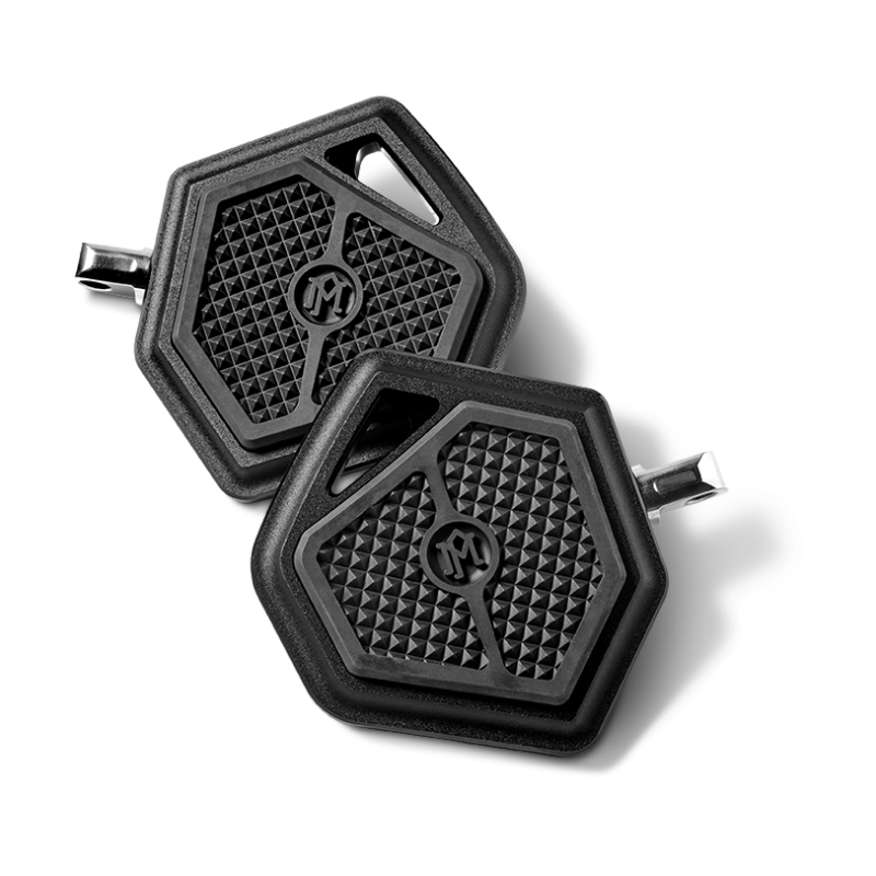 Performance Machine 0036-1018-SMB - PFM0036-1018-SMB - Performance Machine Mini Floorboards Passenger Superlight - Black Ops - Shipped in Europe - Tuningsupply.com